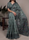 YNF7415 Poly Cotton With Thread Weaving Work Saree With Blouse Wholesale Clothing Suppliers In India